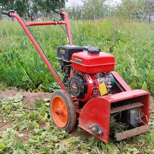 Petite machine à sillonner à main pour désherbage à usage domestique pour espacement étroit des rangées dans les champs d'arachides et d'oignons de patates douces de maïs - Product Image 1