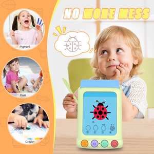 Máquina de Aprendizaje de Tarjetas Portátil para Niños, Lector de Tarjetas Interactivas con 520 Palabras Visuales, Juguete Educativo para Niños de 3 Años en Adelante - Product Image 4