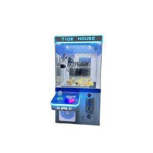 Nouvelle mini-grue à monnayeur, petite machine à attraper les jouets, machine à cadeaux en plastique, version anglaise, 110/220V, vente directe usine - Product Image 1
