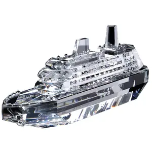 wedding favors crystal figurine car model crystal ship model car model crystal decorative showpiece