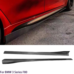 สเกิร์ตข้างคาร์บอนไฟเบอร์ทรง R สำหรับรถซีรีย์ 3 รุ่น F30/M3 F80 ซีดาน ปี 2013-2019 - Product Image 1