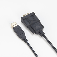 Cable adaptador convertidor de serie macho, USB a DB9 RS232