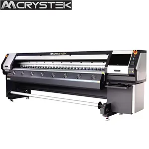 Konica 512I Mesin Printer Crystek CT-3308L Format Besar, Mesin Printer untuk Vinil Kecepatan Tinggi