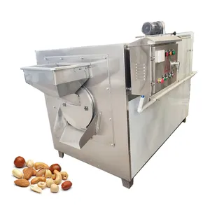 Industrial Automatic Sunflower Seeds Peanut Roaster Roasting Machine For Nuts Price