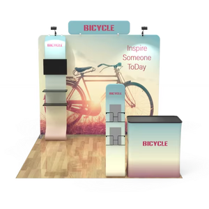 Thiết kế mới nước mùa thu TV Kệ hiển thị đứng xách tay 10x10ft triển lãm thương mại Booth - Product Image 1