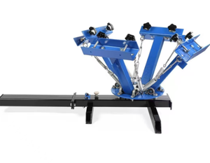 WeWork Manual New 4 Color 1 Station Silk Screening Screen <b>Printing</b> <b>Machine</b> High Quality - Product Image 3
