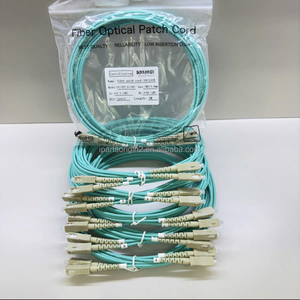 Cable de Fibra Óptica Dúplex Multimodo OM3 de 3M SC a SC, 50/125μm, Conector SC/UPC, Cable de Fibra Óptica Aqua para Redes de 10G - Product Image 4