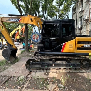 Excavadora Sany 155C Usada, Excavadora de Segunda Mano de 15 Toneladas, SANY SY155C-9 SY155C SY155W SY135 SY115 - Product Image 2