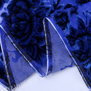 Garniture de finition en velours véritable, tissu velours véritable Lurex, tissu velours véritable coloré, tissu velours véritable coloré - Product Image 2