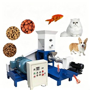 Máquina Extrusora de <span class=keywords><strong>Pellets</strong></span> Flotantes de Alto Rendimiento, Totalmente Automática, para Piscifactorías y Acuicultura de Peces y Camarones - Product Image 1