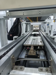 Fabricante-Suministro de cadena de doble velocidad Línea de montaje Transportador de productos electrónicos con correa de goma - Product Image 4