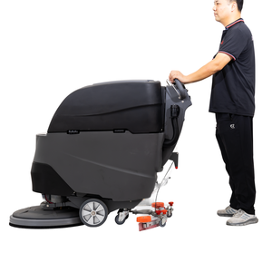 Nettoyeur de sols à conducteur marchant A6BT de qualité supérieure, machine de nettoyage de sols en carrelage commerciale - Product Image 1