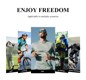 Lunettes de soleil de pêche personnalisées ultra-légères et économiques pour l'extérieur, protection UV400, verres polarisés anti-éblouissement, monture durable en PC/TR90 - Product Image 6