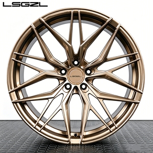 Cerchi in Lega Forgiati OEM di Lusso, Concavi Profondi, Bronzo, 5x114.3 5x120 5x130, Ruote a Raggi Concavi 18 19 20 21 <span class=keywords><strong>22</strong></span> - Product Image 4