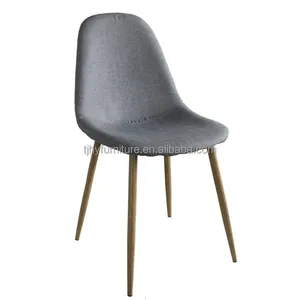 Nordic velluto <span class=keywords><strong>cucina</strong></span> ristorante mobili orsacchiotto sala da pranzo sedia moderna di lusso bianco bouclé sedia da pranzo con gambe d'oro - Product Image 2