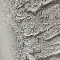 Grande peinture abstraite moderne sur toile, décoration murale neutre faite à la main pour salon, chambre, galerie, décoration intérieure