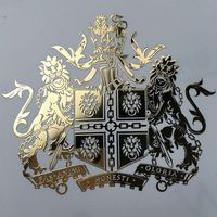 Autocollant adhésif en nickel personnalisé, imperméable, métallique, étiquette de câble extérieure, emballage personnalisé pour la fabrication de bougies, cadre photo