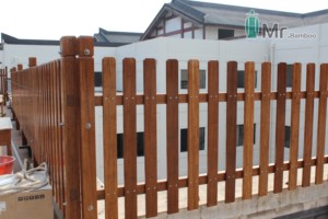 Grilles en bambou extérieures écologiques et résistantes aux intempéries de différentes formes - Product Image 2