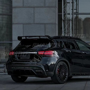 Alerón trasero de plástico ABS para maletero de coche, para <span class=keywords><strong>Mercedes</strong></span> GLA X156 GLA45 AMG GLA200 GLA220 <span class=keywords><strong>GLA250</strong></span> GLA260 2014-2017 - Product Image 3