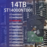 Nouveau disque dur interne mécanique SATA 14 To Cool Wolf ST14000NT001 Pro avec interface réseau Gigabit 600 Mo/s pour NAS