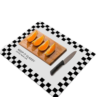 Tapis de comptoir de cuisine antidérapant hautement absorbant Tapis de séchage de vaisselle Tapis de séchage de vaisselle pour ustensiles Casseroles et poêles