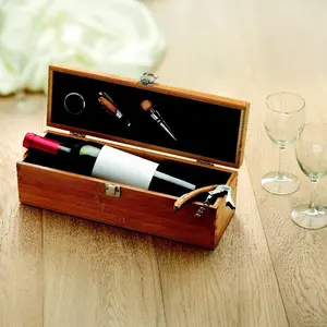 Set da vino in bambù TARDOR, merchandising personalizzato - Product Image 3