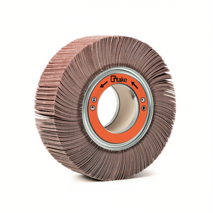 Disco Abrasivo de Tela con Orificio de 200x30x54 mm para Pulir Metal - Product Image 2