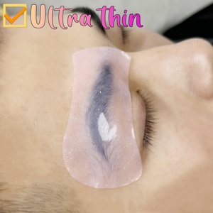 Silicone trán vá Gel lông mày cán bao gồm UV ánh sáng chặn, tái sử dụng Lash separator Tint lá chắn dính Brow Perm Pads - Product Image 4
