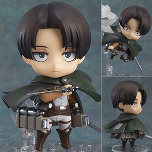 HY2 vente en gros figurines d'anime Levi Ackerman 390 417 <span class=keywords><strong>Eren</strong></span> Jaeger 375 figurine d'action Ver.PVC mignon jouets modèle enfants poupée Brinquedos - Product Image 2