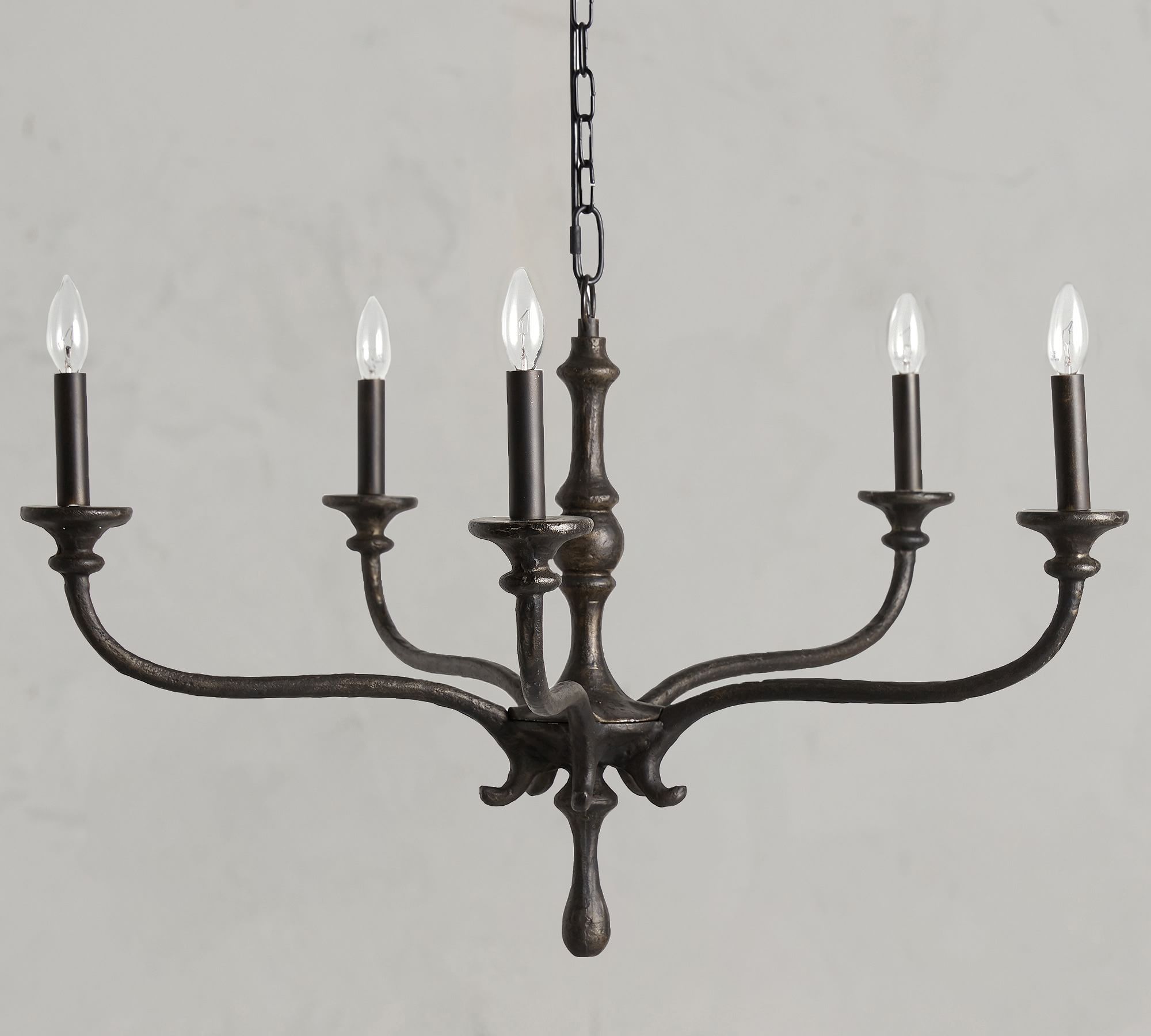 chandelier light luxury light forged iron chandelier