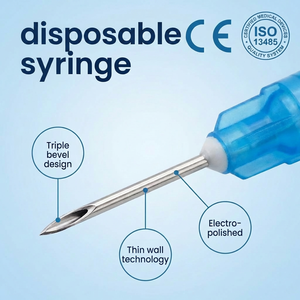 Disposable Sterile Medical Insulin Syringe With