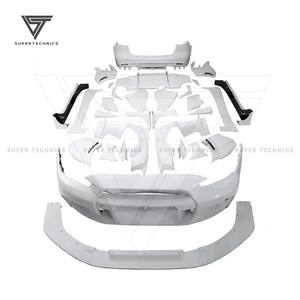 Kits de cuerpo completo de fibra de vidrio para 2008-2016 <span class=keywords><strong>Mitsubishi</strong></span> Lancer Evolution Evo X modificado actualizado Vrs Wide Ver 2 Estilo - Product Image 1