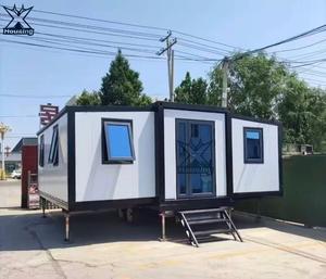 บ้านคอนเทนเนอร์สำเร็จรูปพับได้ราคาประหยัด พร้อมแผงแซนวิช ขนาด 20 ฟุต/40 ฟุต ปรับแต่งขนาดได้ สำหรับใช้ในโรงแรมและวิลล่า - Product Image 3