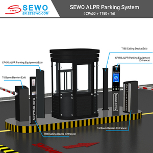Sistema de Estacionamiento para Hoteles SEWO ANPR, Diseño de Lujo con Barrera Automática para Vehículos de Huéspedes - Product Image 3