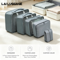 Trousse de toilette suspendue grande capacité pour le voyage - Organisateur de cosmétiques imperméable avec crochet métallique robuste pour femmes et hommes