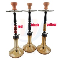 Guangzhou woyu nouvelle chicha pot prix en aluminium narguilé accessoires narguilé hukka pot