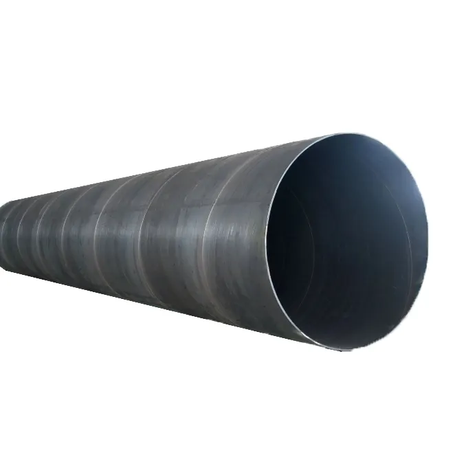 Tianjin Factory SSAW API 5L Spiral Welded Carbon Steel Pipe For Natural Gas And Oil Pipeline