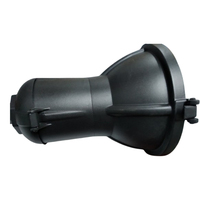 Luminaire extérieur LED décoratif en forme de goutte d'eau, IP66, 100W, AC, contrôle intelligent, détecteur de mouvement, certifié CE ROHS, étanche