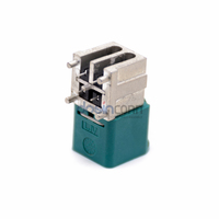 Conector RF Universal 4 en 1 Mini-Fakra Macho, Código Z, Montaje en PCB para Automoción