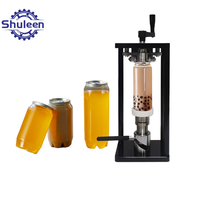Presse manuelle de bureau pour poudre de café, machine de scellage pour boîtes, manuelle