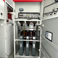 Armoire de distribution électrique à compensation réactive ZHUOLI moyenne tension (10-12kV) IP4X, courant 100A-1250A, fréquence 50/60Hz