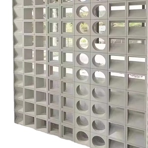 Plester dekorasi pagar eksterior dan Interior dinding beton berongga kualitas tinggi blok angin semen Firebrick - Product Image 2