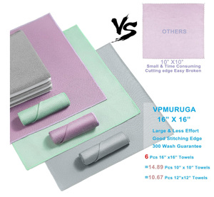 Paño de Limpieza de Microfibra para Espejos de Coche, de Acero Inoxidable, sin Pelusas, para Limpiar Parabrisas y Duchas, Pulido Milagroso - Product Image 4