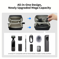 Sac de rangement protecteur antichoc, étui rigide en EVA pour DJI Osmo Pocket 3 Creator Combo
