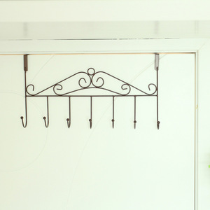 Crochets de <span class=keywords><strong>porte</strong></span> bon marché, <span class=keywords><strong>porte</strong></span>-serviettes pour salle de bain, vente chaude cuisine au-dessus de la <span class=keywords><strong>porte</strong></span> cintre 7 crochets - Product Image 5