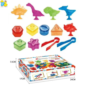 KS蒙特梭利儿童分类玩具吸盘动物形状颜色分类套装彩虹计数益智杆玩具 - Product Image 1