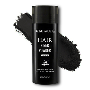 ผงไฟเบอร์เคราตินสำหรับผมแบบกำหนดเอง OEM ODM ผงไฟเบอร์เพิ่มความหนาให้เส้นผม ปิดผมบางทันที ปกปิดผมบาง ดูเป็นธรรมชาติ - Product Image 1