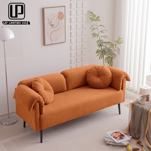 Furnitur Modern Tiongkok ruang tamu kain Sofa terbaru dan desain Sofa untuk ruang gambar - Product Image 1