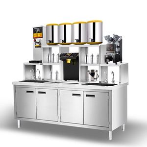 Congelatori da banco, Frigoriferi per bar e tè, Refrigeratori per bevande, Vetrina espositiva multi-banco per supermercati con cassetto e ripiano superiore - Product Image 4