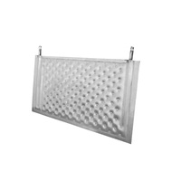 Échangeur de chaleur personnalisé Plaque en acier inoxydable pour réservoir d'eau pour machine à glace Plaque froide soudée au laser Plaque double gonflée